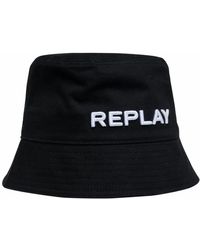 Replay - Bucket Hut mit Logo - Lyst