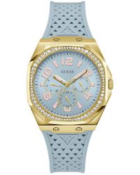 Guess - Zest Silicone Watch - Lyst