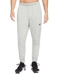 Nike - CZ6379-063 M NK DF Pnt Taper FL Pantaloni Sportivi Uomo Dk Grey Heather/(Black) 3XL-T - Lyst