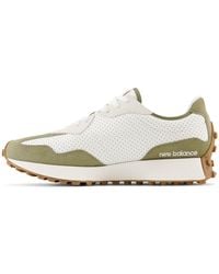 New Balance - S 327 Trainers Runners Covert Green 10 - Lyst