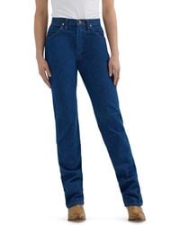 Wrangler - Cowboy-Schnitt High Rise Slim Fit Tapered Leg Jeans - Lyst