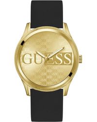 Guess - Uhr Armbanduhr Reputation GW0726G2 Silikon - Lyst