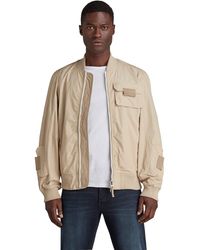 G-Star RAW Chest Pockets Poplin Bomber 