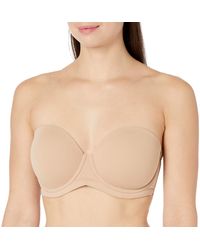 Wacoal Red Carpet Long Line Bustier Bra 859119 in Natural
