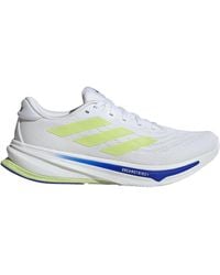 adidas - Performance Supernova Rise 2 Hardloopschoen Witgrijsgroen - Lyst