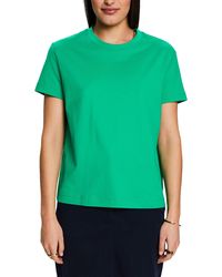 Esprit - T-Shirt aus Pima-Baumwolle mit Rundhalsausschnitt - Lyst