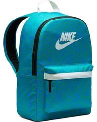 Nike - Fn0785-406 Heritage Sports Backpack Adult Photo Blue/stadium Green/coconut Milk Size Misc - Lyst