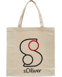 S.oliver - (Bags) TOTE MEDIUM: Shopper aus Canvas - Lyst