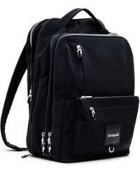 Desigual - Rugzak Vrijetijdsrugzak Met Laptopvak Asturias Travelling Backpack Black Zwart - Lyst