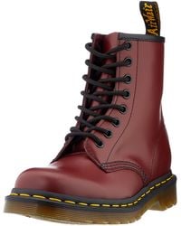 Dr. Martens - 1460w Originals Eight-eye Lace-up Boot Combat - Lyst