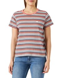 Lee Jeans - Yarn Dye Stripe Tee T-Shirt - Lyst