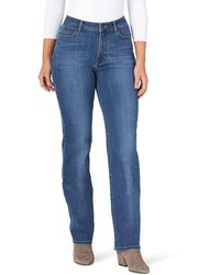 Wrangler - Womens High Rise True Straight Fit Jeans - Lyst