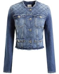 Guess - Giacca Jeans donna Layla quilted jacket ES23GU53 W3RN28D4H77 XS - Lyst