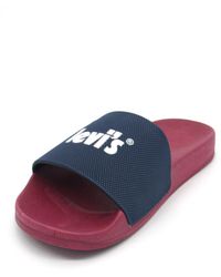 Levi's - LEVIS FOOTWEAR AND ACCESSORIES June Poster Sandals - Lyst