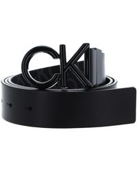 Calvin Klein - Recycled Reversible Logo Belt - Lyst