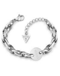 Guess - Chain Reaction Armband Ubb29031-s - Lyst