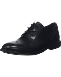 rockport black brogues