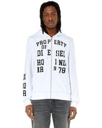 DIESEL - _S-Ginn-Hood-Zip-K7 F_Sandal_Farbe: Weiß_M - Lyst