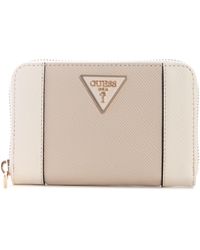 Guess - Laurel Ii Medium Zip Around Portemonnee Voor - Lyst
