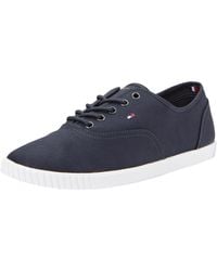 Tommy Hilfiger - Zapatillas sneaker Mujer Canvas Lace Up Calzado - Lyst