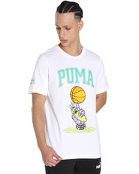 PUMA - T-shirt Rick Le Cornichon X Rick And Morty - Lyst