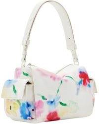 Desigual - Liquidflower Habana Hand Bag Creme White - Lyst