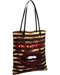 Desigual - Golden Night Shop Everyday Handbag Negro 22x50792000u - Lyst