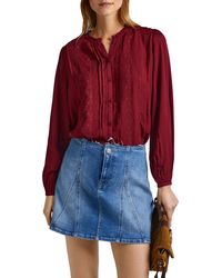 Pepe Jeans - Galena-blouse Voor - Lyst