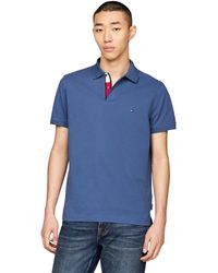 Tommy Hilfiger - Flag Under Placket REG Polo MW0MW31684 ches Courtes - Lyst