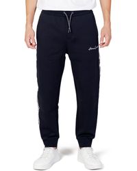 Emporio Armani - A|X ARMANI EXCHANGE Pantalon de jogging en coton thermocollé avec logo signature avec cordon de serrage pour homme - Lyst