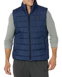 PUMA - Essentials Padded Vest - Lyst