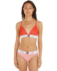 Tommy Hilfiger - Reggiseno a Triangolo Donna Unlined Elasticizzato - Lyst