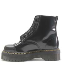 Dr. Martens - S Sinclair Fl Buttero Leather Black Boots 6.5 Uk - Lyst