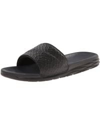 men's benassi slides