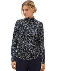 Street One - A320584 Langarmshirt Bedruckt - Lyst