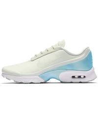nike air max jewell iridescent trainers in black