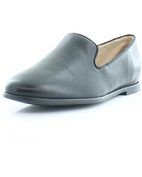 Naturalizer - S Effortless Slip On Slipper Style Loafer Flat Black Leather 10 W - Lyst