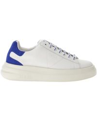 Guess - Scarpe Uomo Sneaker Elba carryover in Pelle White/Blu US24GU10 FMPVIBSUE12 39 - Lyst