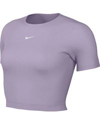 Nike - Top Sportswear Essntl Slm Crp - Lyst