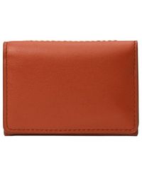 Fossil - Westover Leather Snap Bifold - Lyst