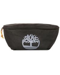 Timberland - Thayler Sling Bag Black Grey Waist Bag Buckle Adjustable Travel 2 Litres - Lyst