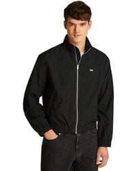 Tommy Hilfiger - Uomo Giacca a Vento Essential Colletto alla Coreana - Lyst