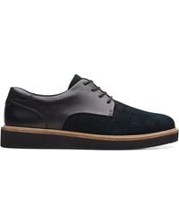Clarks - Scarpe in pelle di pizzo Baille - Lyst