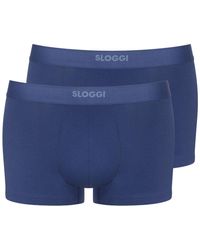 Sloggi - Men Ever Ease Hipster 2p Deep Cobalt - Lyst