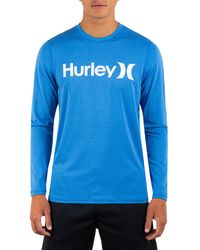 Hurley - One And Only Hybrid Long Sleeve T-shirt - Lyst
