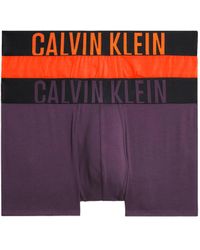 Calvin Klein - Boxer Short Trunks Stretch Cotton Pack Of 2 - Lyst