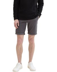 Tom Tailor - Slim Chino Bermuda Shorts mit Stretch - Lyst