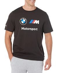 PUMA - Bmw M Motorsport Essentials Logo Tee - Lyst