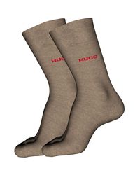 HUGO - 2P Rs Uni Colors Cc Regular Socks - Lyst