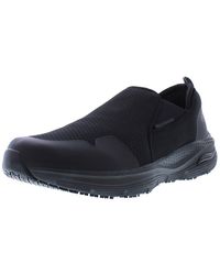 Skechers - Arch Fit Sr-tineid Double Gore Slip On Health Care Professional Shoe - Lyst